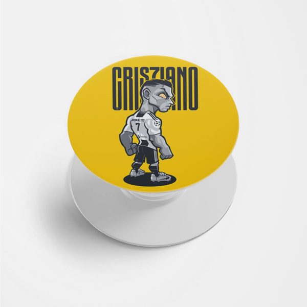 Cristiano  Printed Phone Grip Holder & Stand