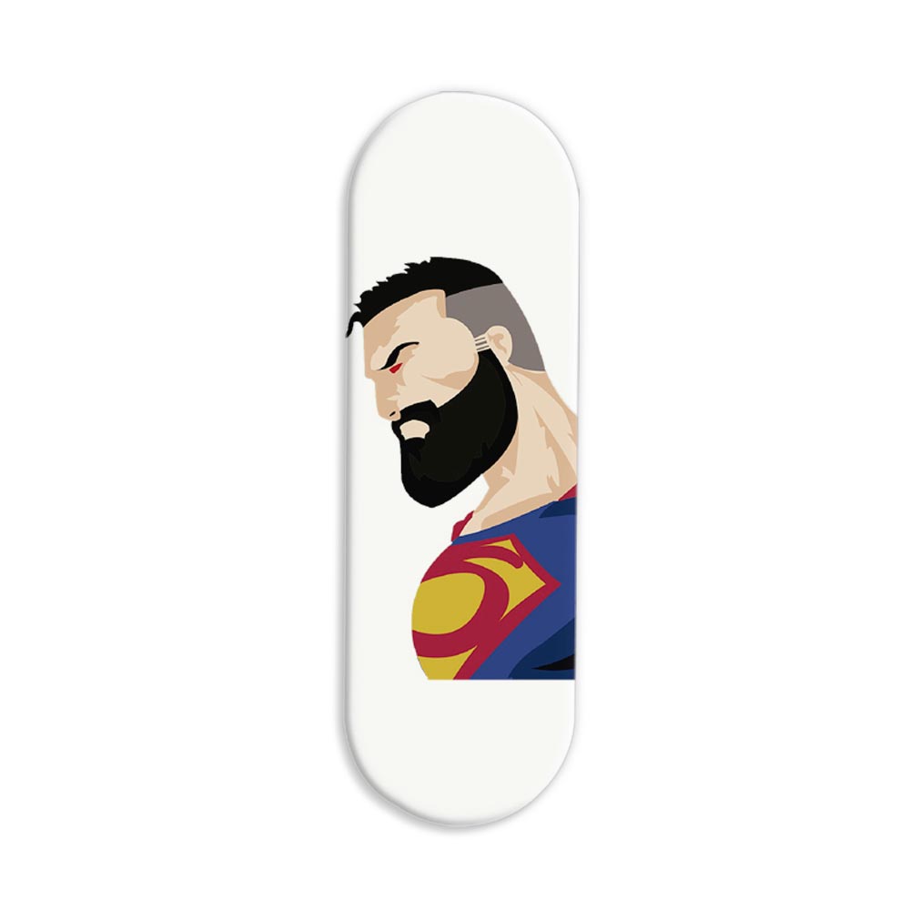 Superman Printed Slider Phone Grip Holder Superman Printed Slider Phone Grip Holder - Image 1