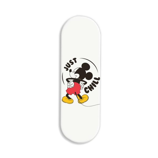 Mickey-Just Chill Printed Slider Phone Grip Holder