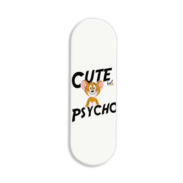 Jerry-Cute But Psycho Printed Slider Phone Grip Holder