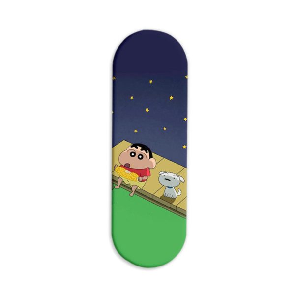 Shinchan Printed Slider Phone Grip Holder