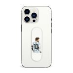 Messi Jersey 10 Back View  Printed Slider Phone Grip Holder - Image 3
