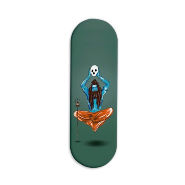 Lord Shiva Printed Slider Phone Grip Holder