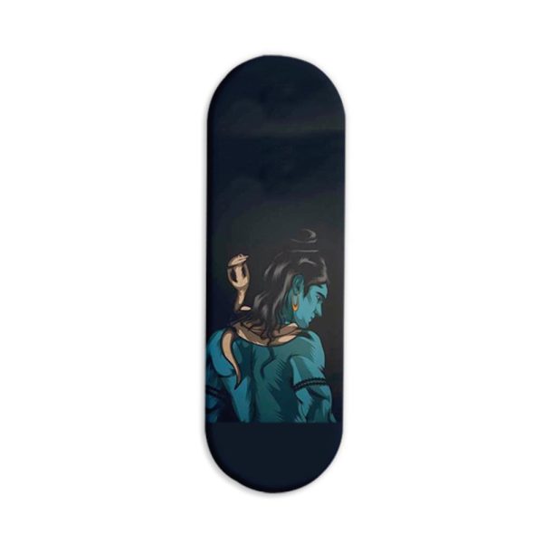 Lord Shiva Printed Slider Phone Grip Holder
