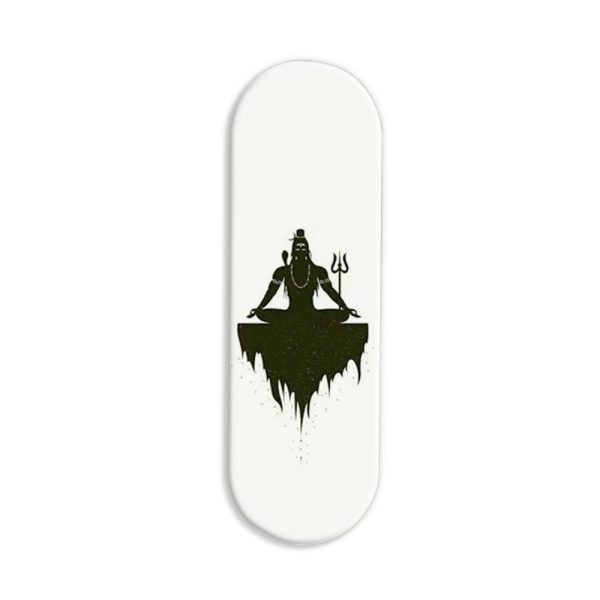 Lord Shiva Printed Slider Phone Grip Holder
