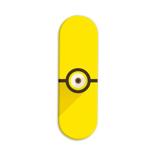 Minion Printed Slider Phone Grip Holder