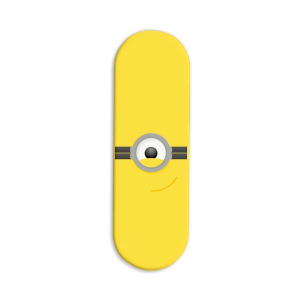 Minion Printed Slider Phone Grip Holder