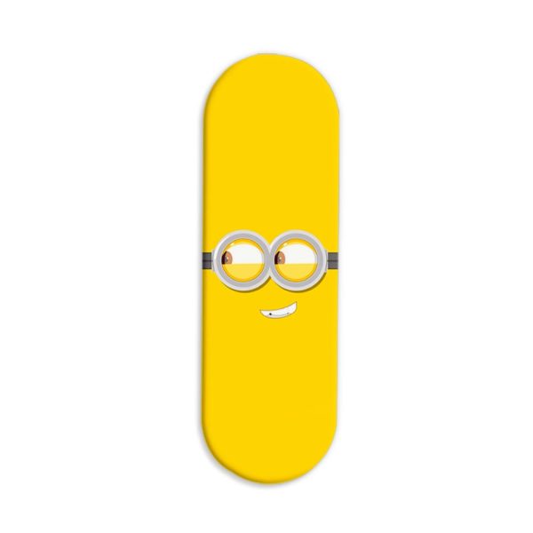 Minion Printed Slider Phone Grip Holder