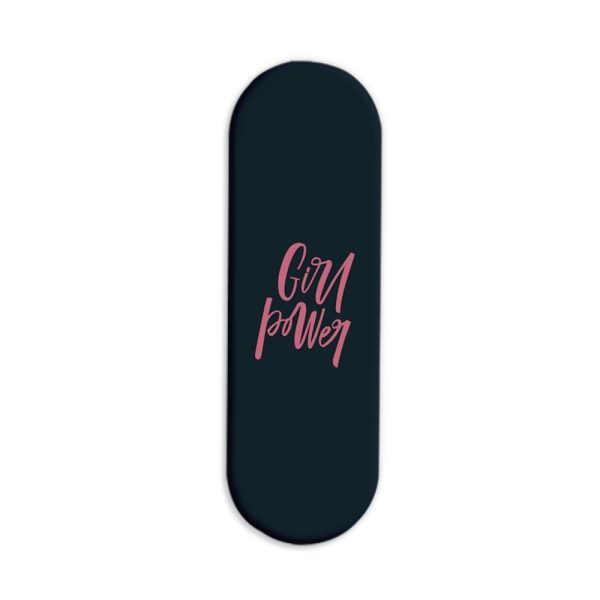 Girl Power Printed Slider Phone Grip Holder