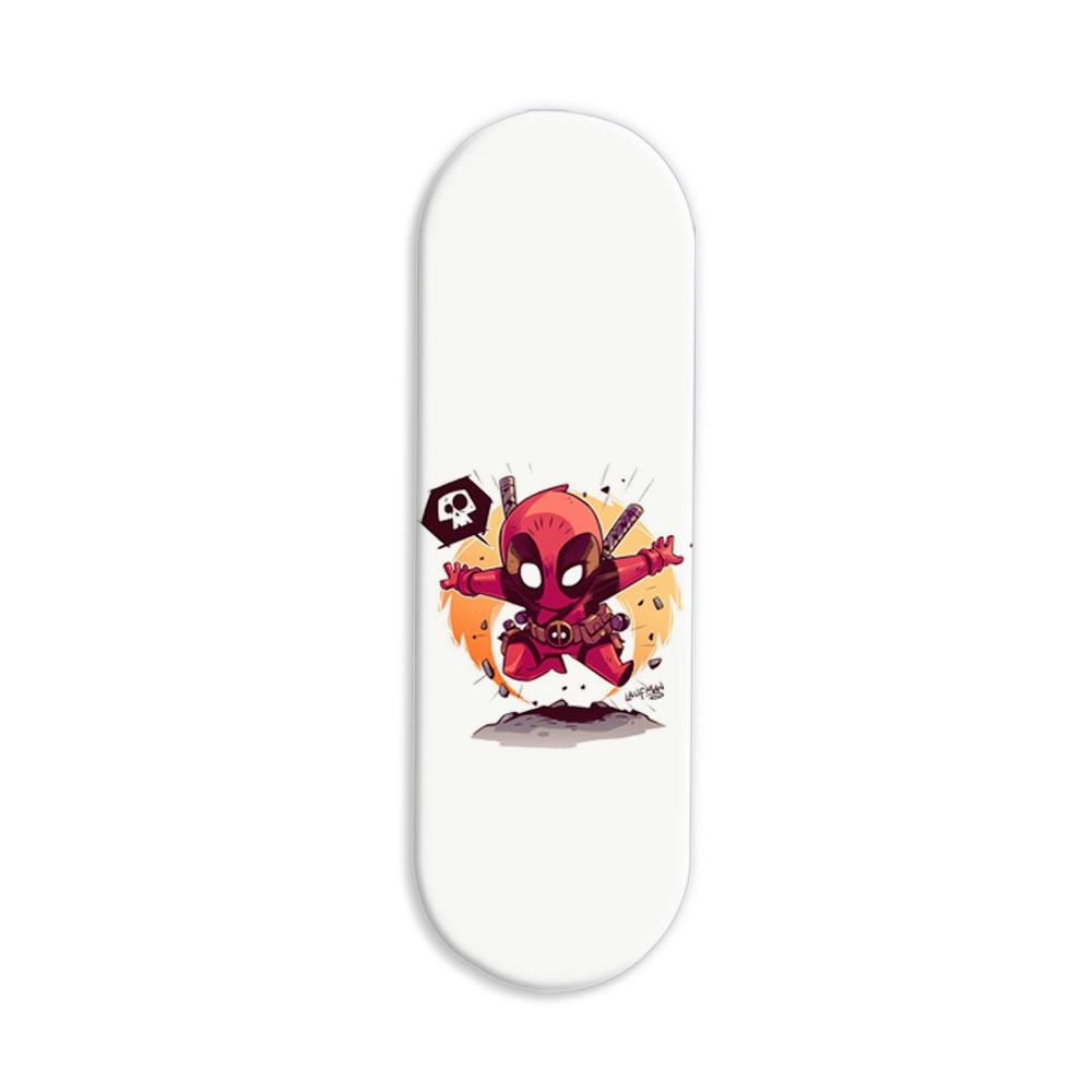 Deadpool - Animated Print Printed Slider Phone Grip Holder Deadpool - Animated Print Printed Slider Phone Grip Holder - Image 1